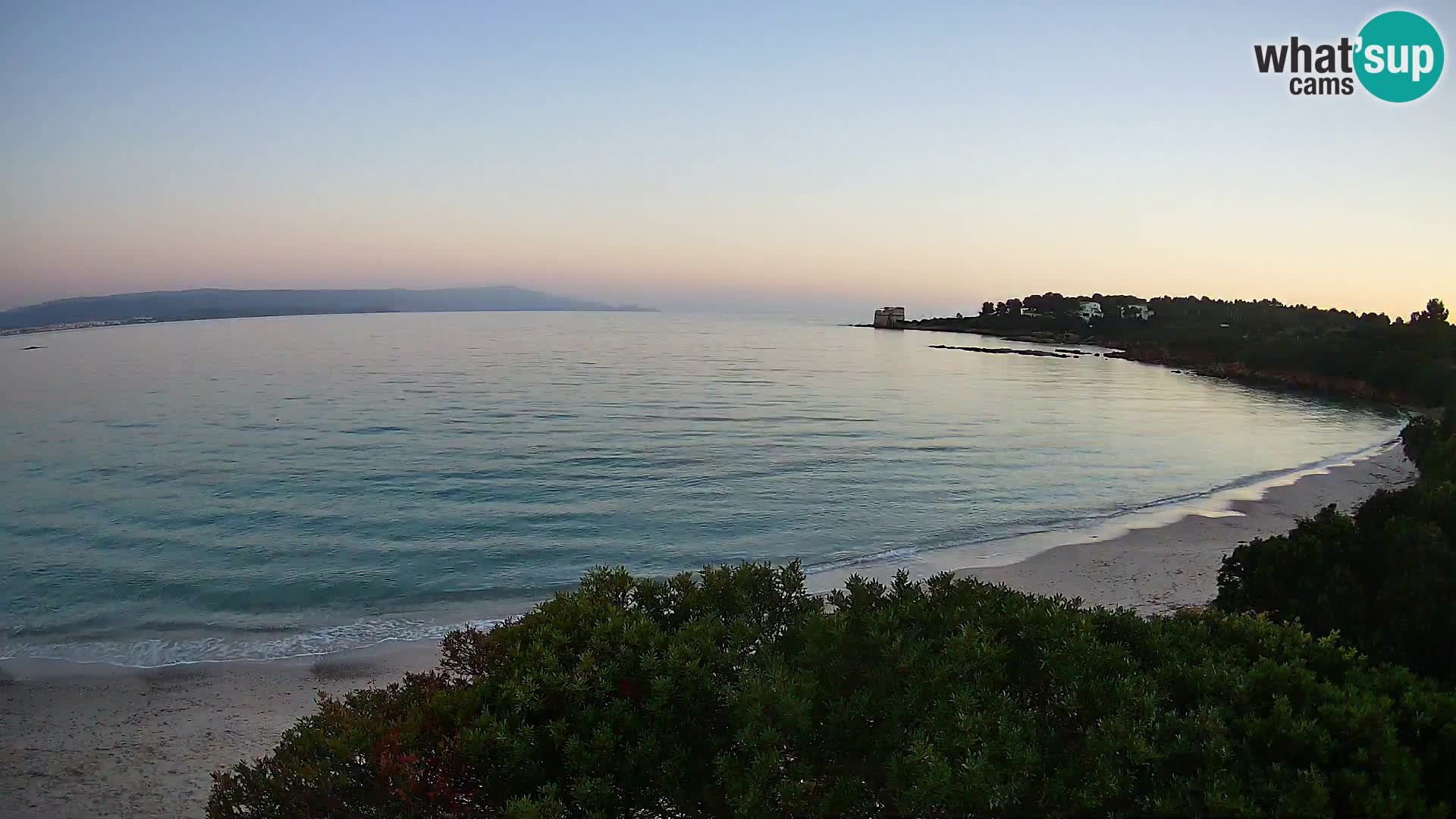 Kamera plaža Lazzaretto | Alghero | Sardinija