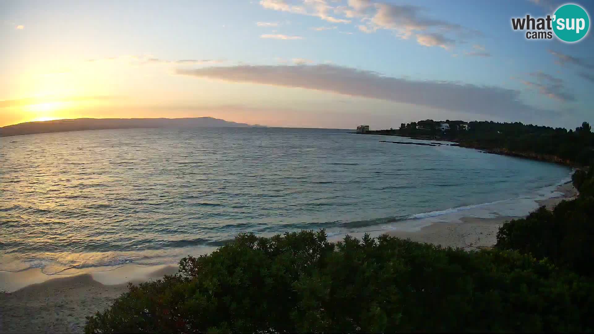 Webcam Lazzaretto Strand | Alghero | Sardinien