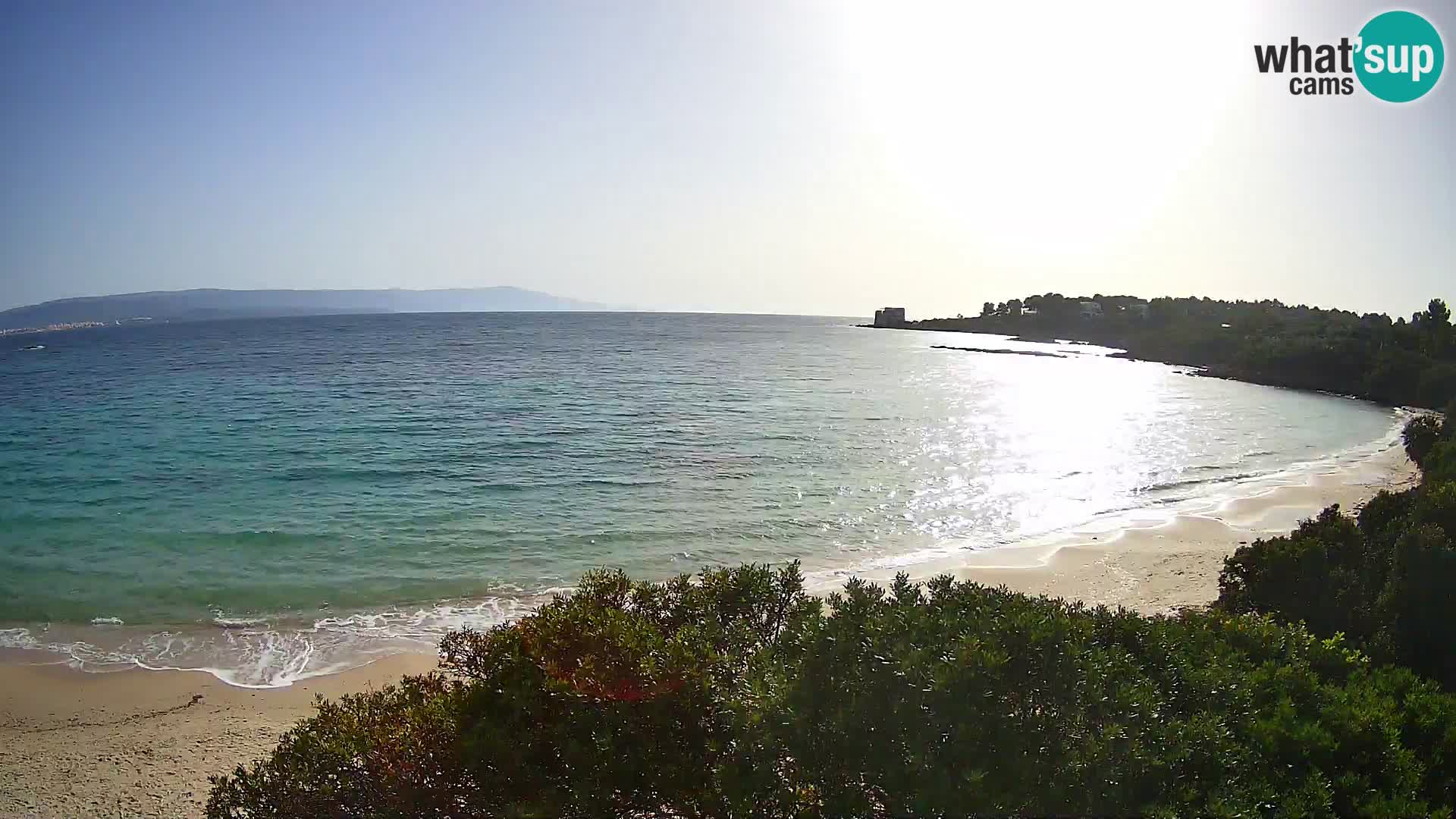 Webcam spiaggia Lazzaretto | Alghero | Sardegna