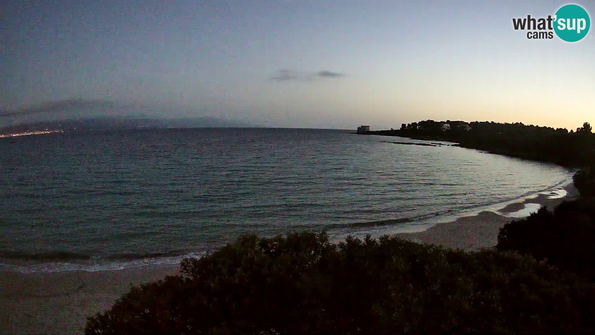 Kamera plaža Lazzaretto | Alghero | Sardinija