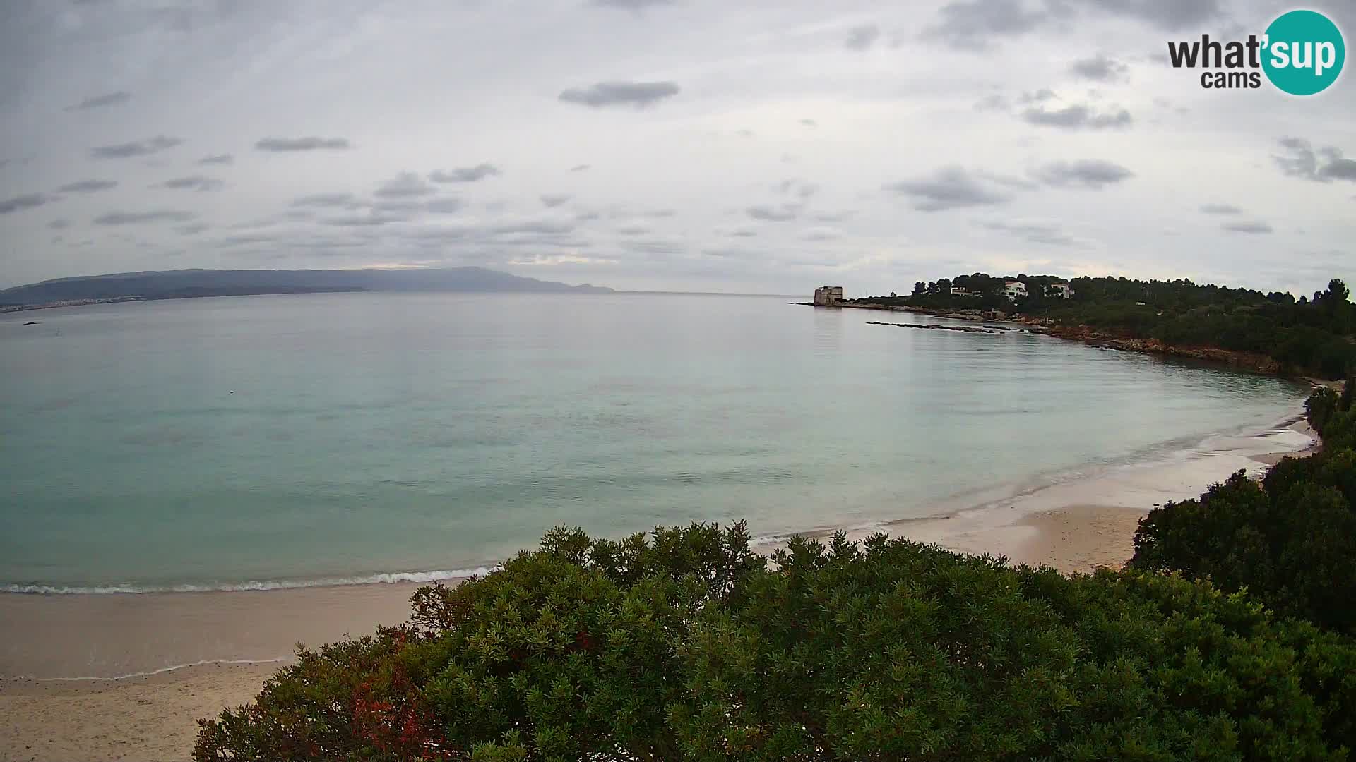 Webcam Lazzaretto Strand | Alghero | Sardinien