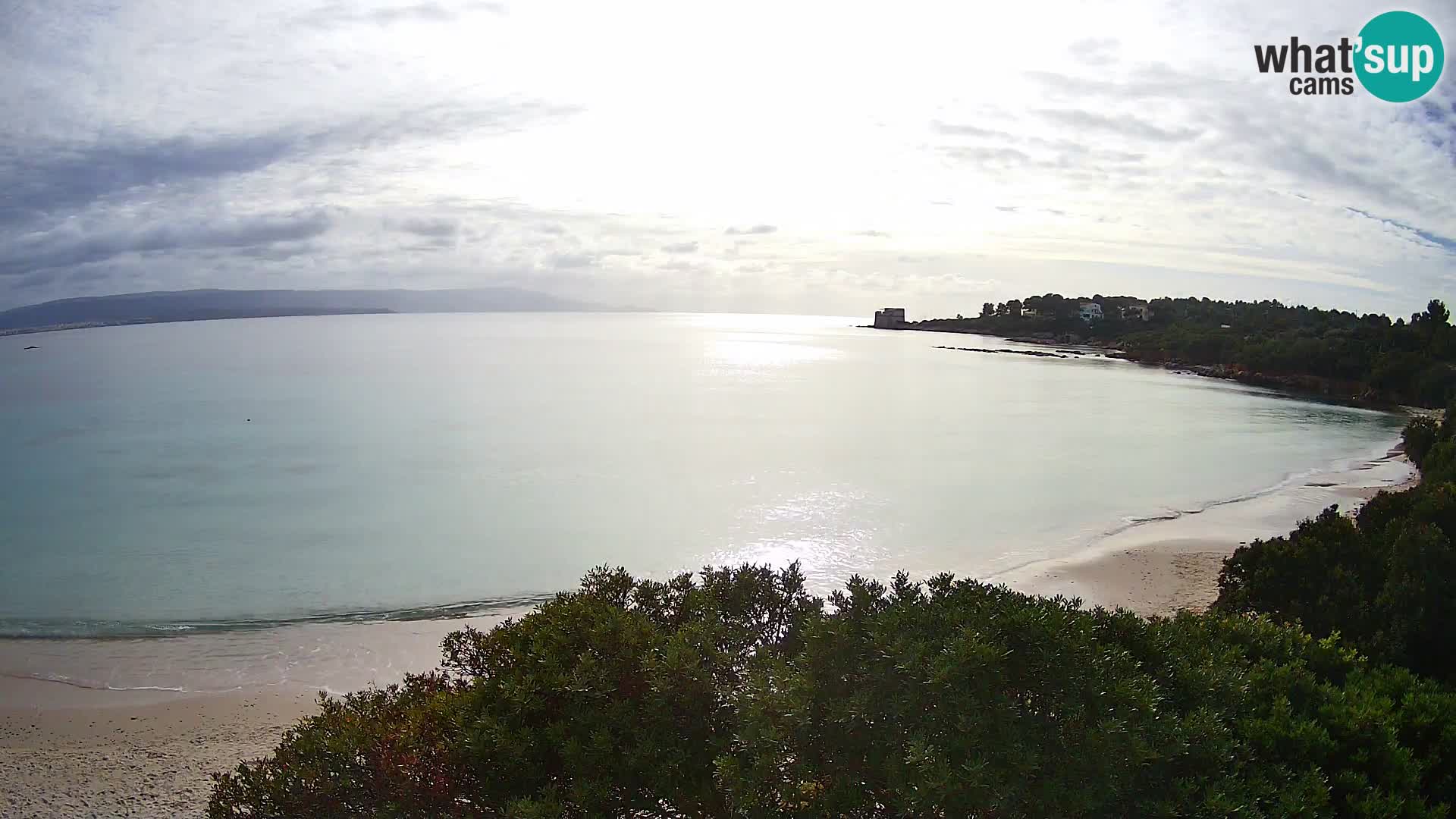 Kamera plaža Lazzaretto | Alghero | Sardinija