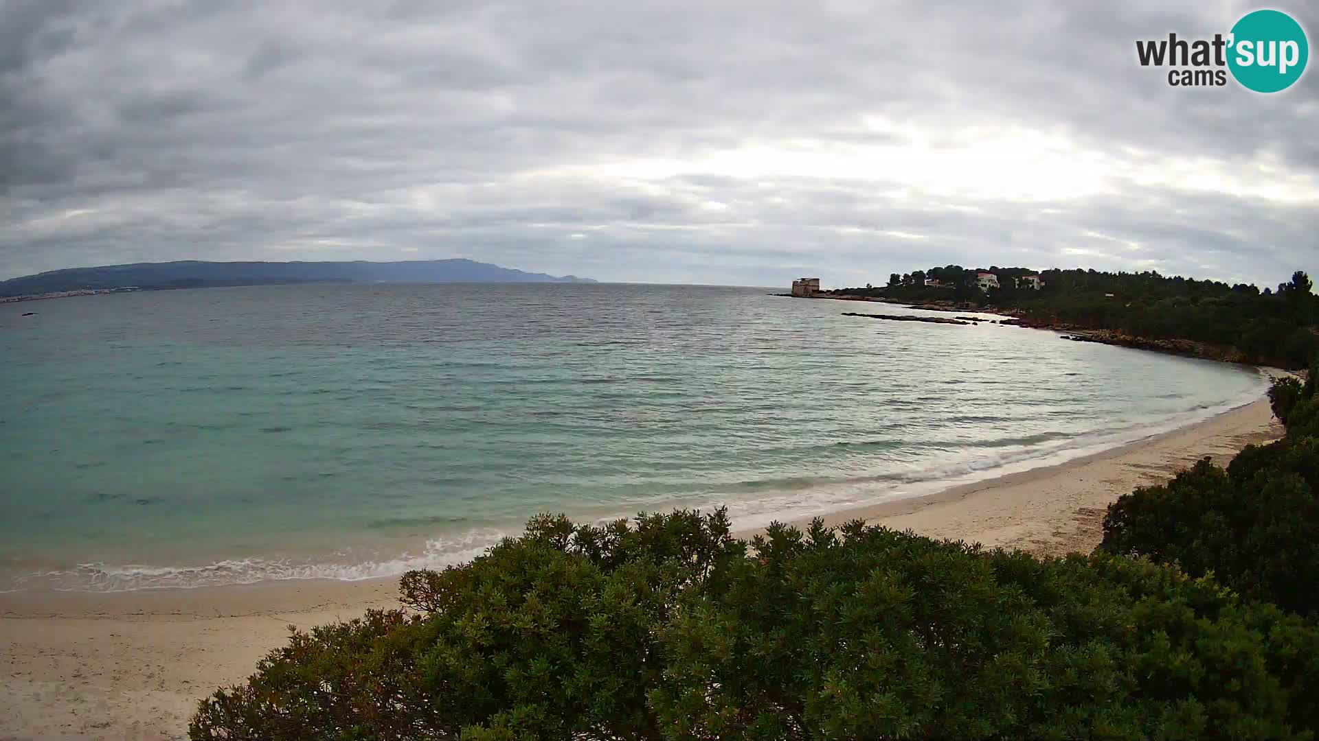 Kamera plaža Lazzaretto | Alghero | Sardinija