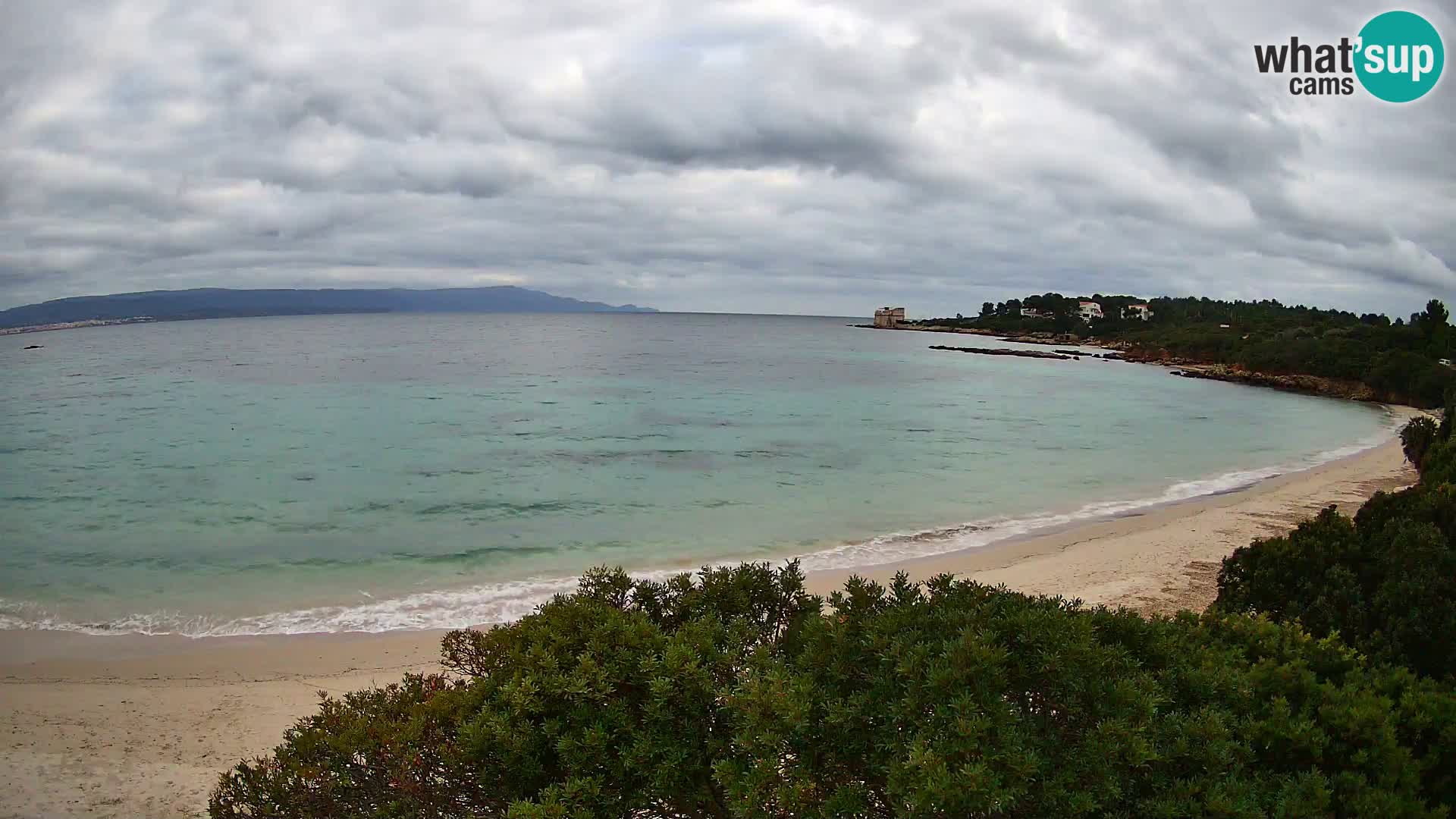 Webcam spiaggia Lazzaretto | Alghero | Sardegna