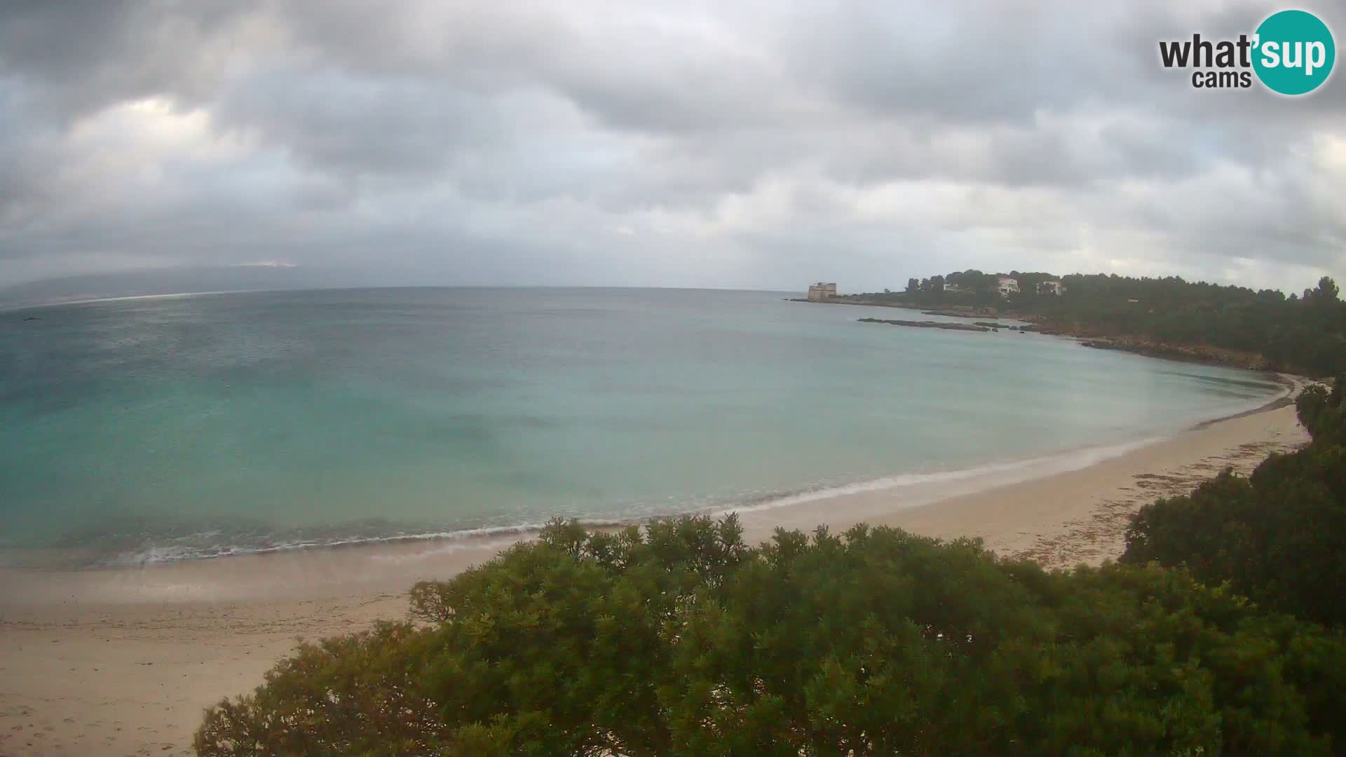 Webcam Lazzaretto beach | Alghero | Sardinia