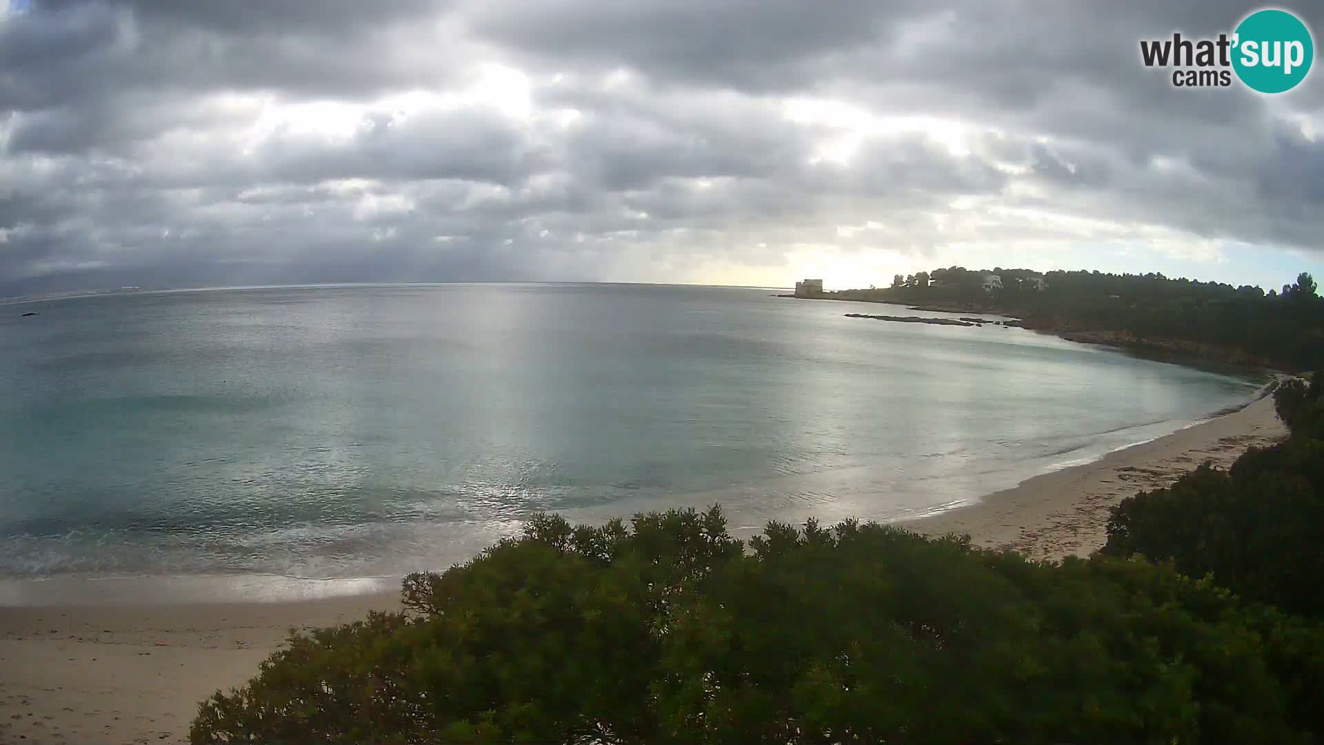 Webcam Lazzaretto Strand | Alghero | Sardinien