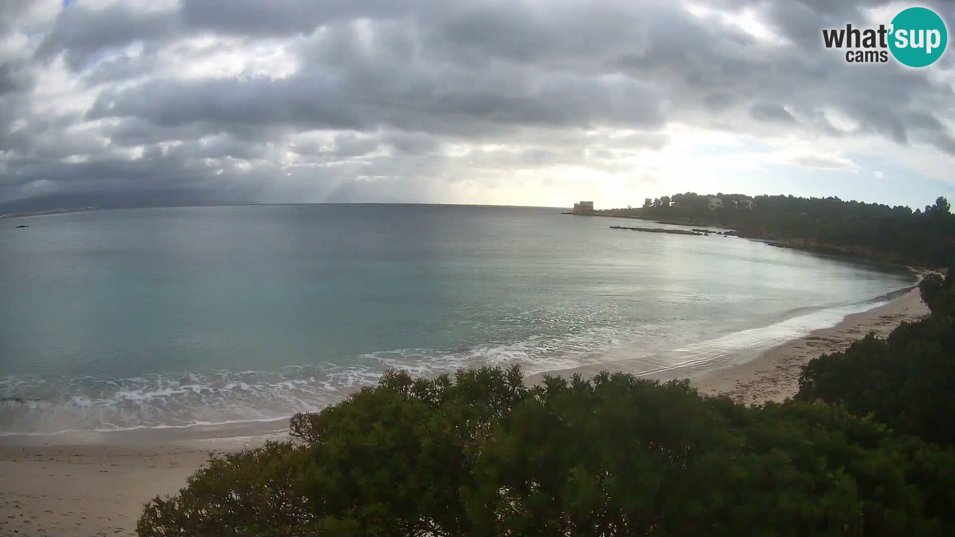 Plage Lazzaretto livecam | Alghero | Sardaigne