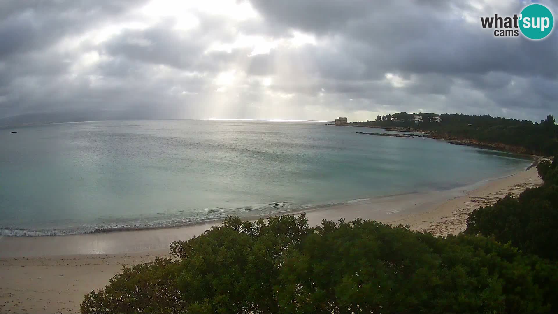 Webcam Lazzaretto Strand | Alghero | Sardinien