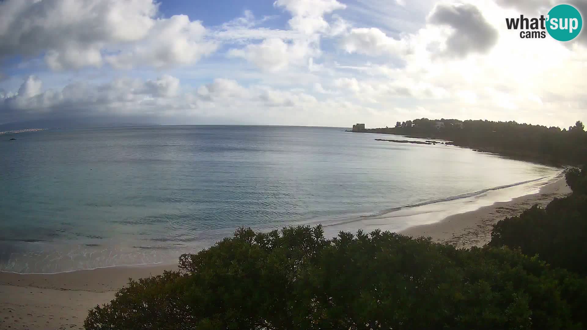 Webcam spiaggia Lazzaretto | Alghero | Sardegna