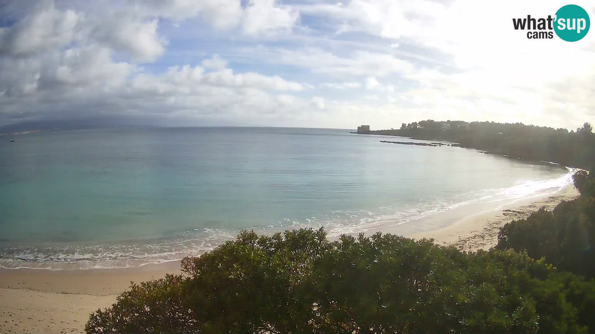 Webcam Lazzaretto beach | Alghero | Sardinia