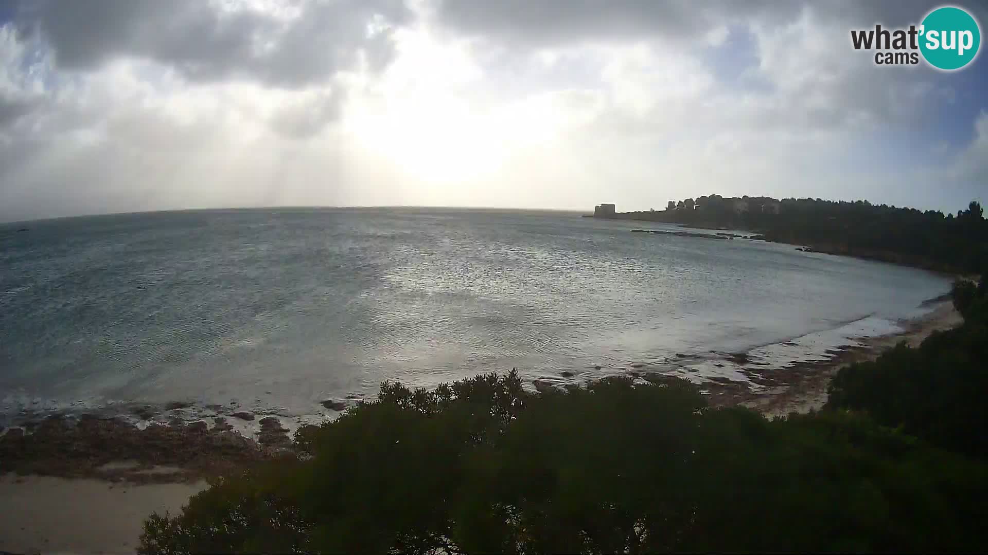 Webcam Lazzaretto Strand | Alghero | Sardinien