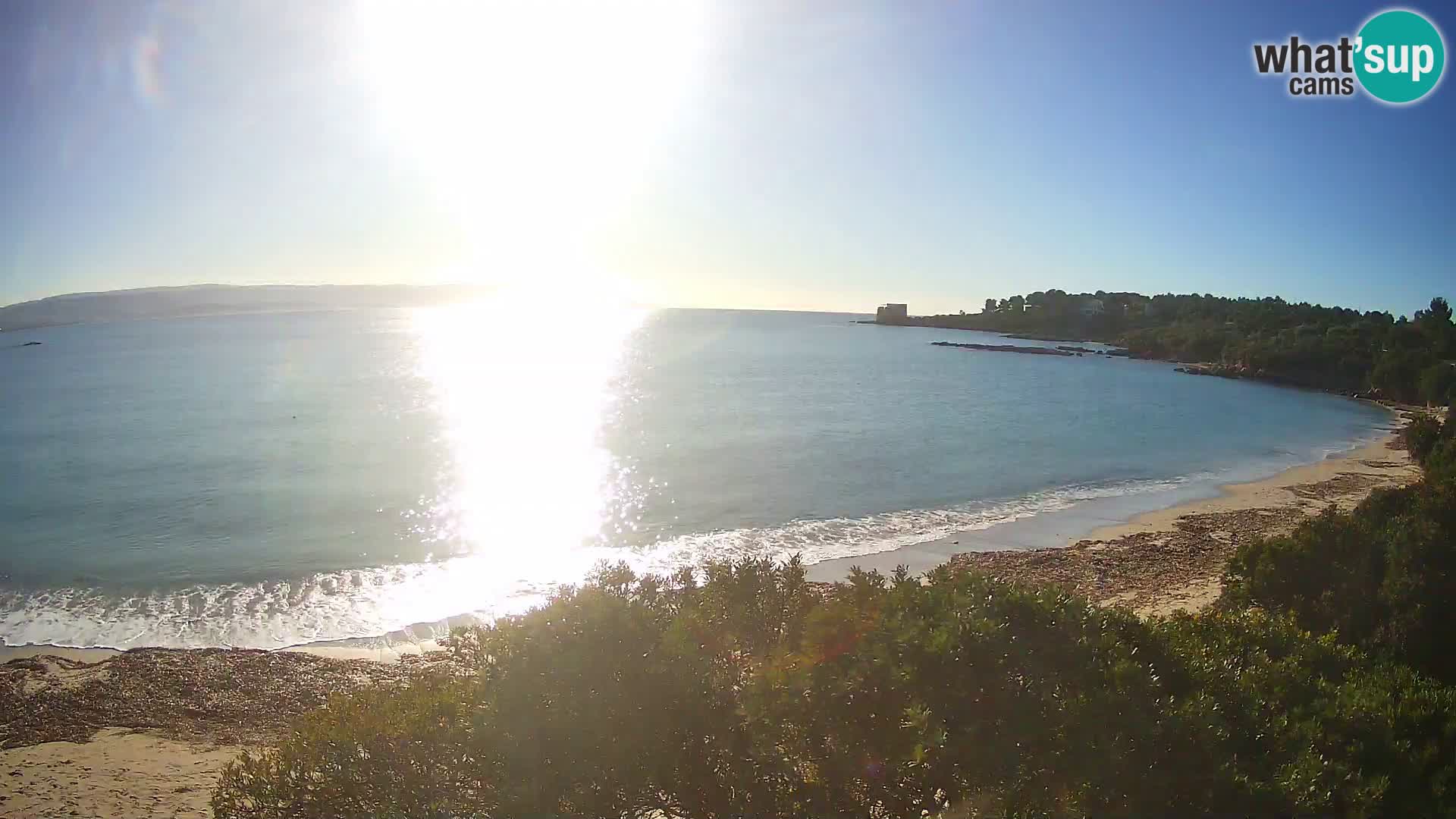 Webcam spiaggia Lazzaretto | Alghero | Sardegna