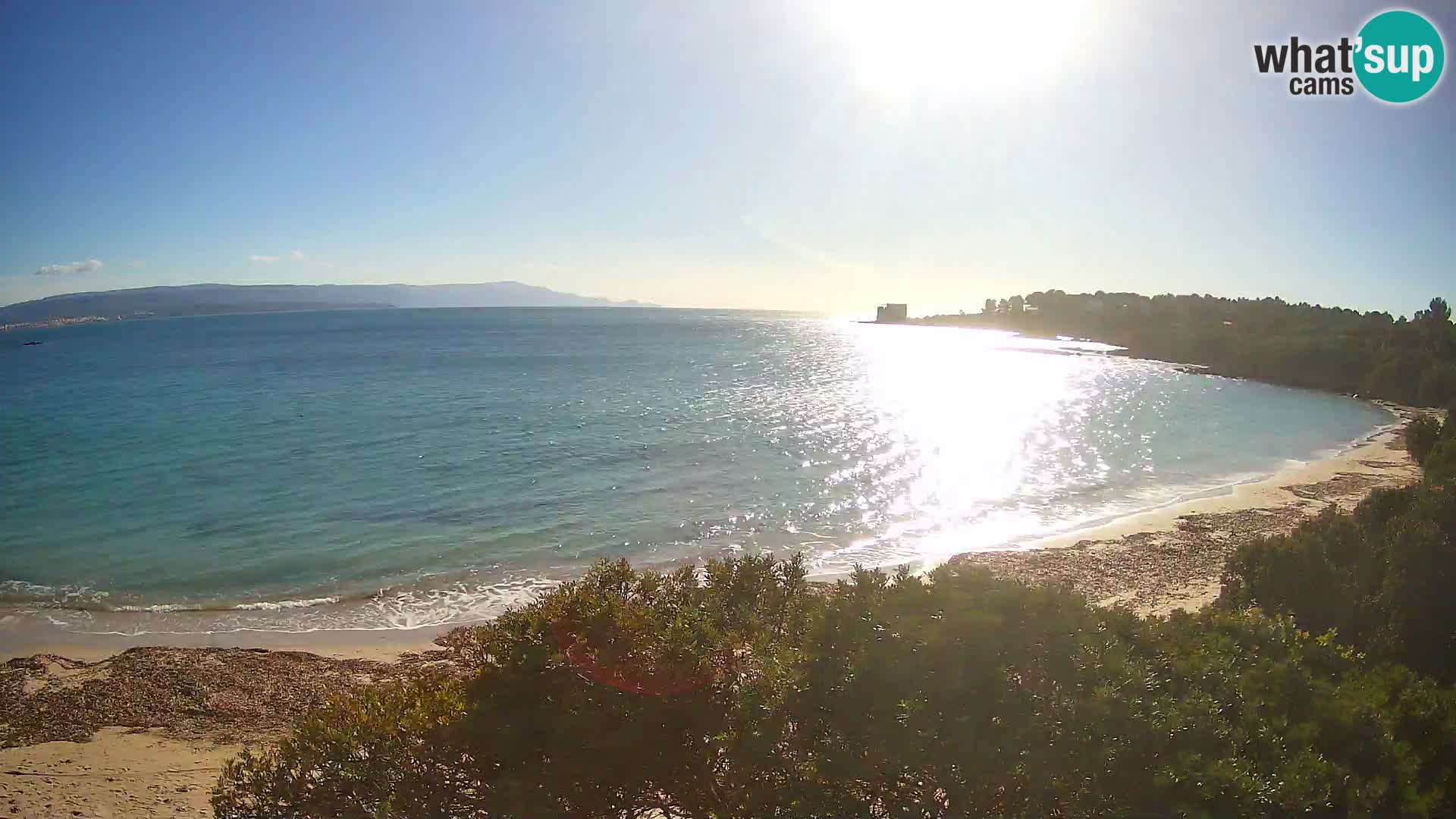 Webcam spiaggia Lazzaretto | Alghero | Sardegna