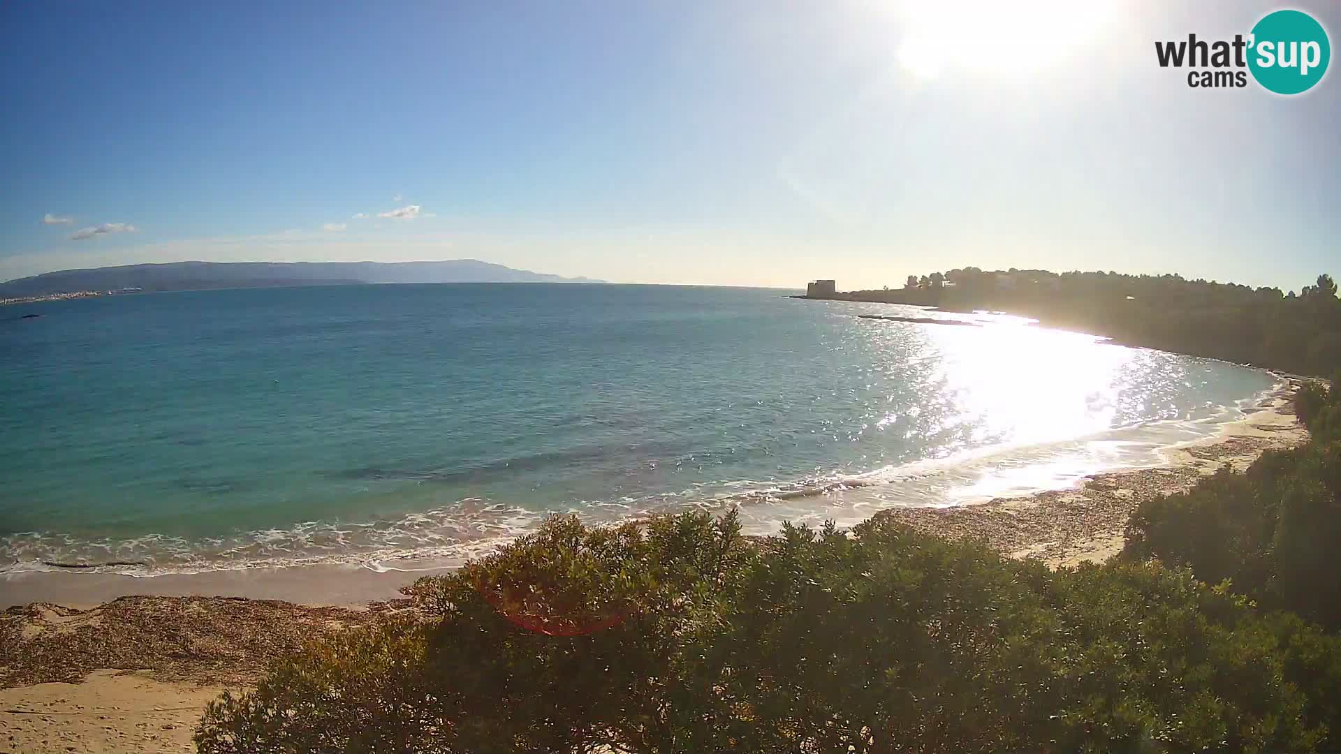 Webcam spiaggia Lazzaretto | Alghero | Sardegna