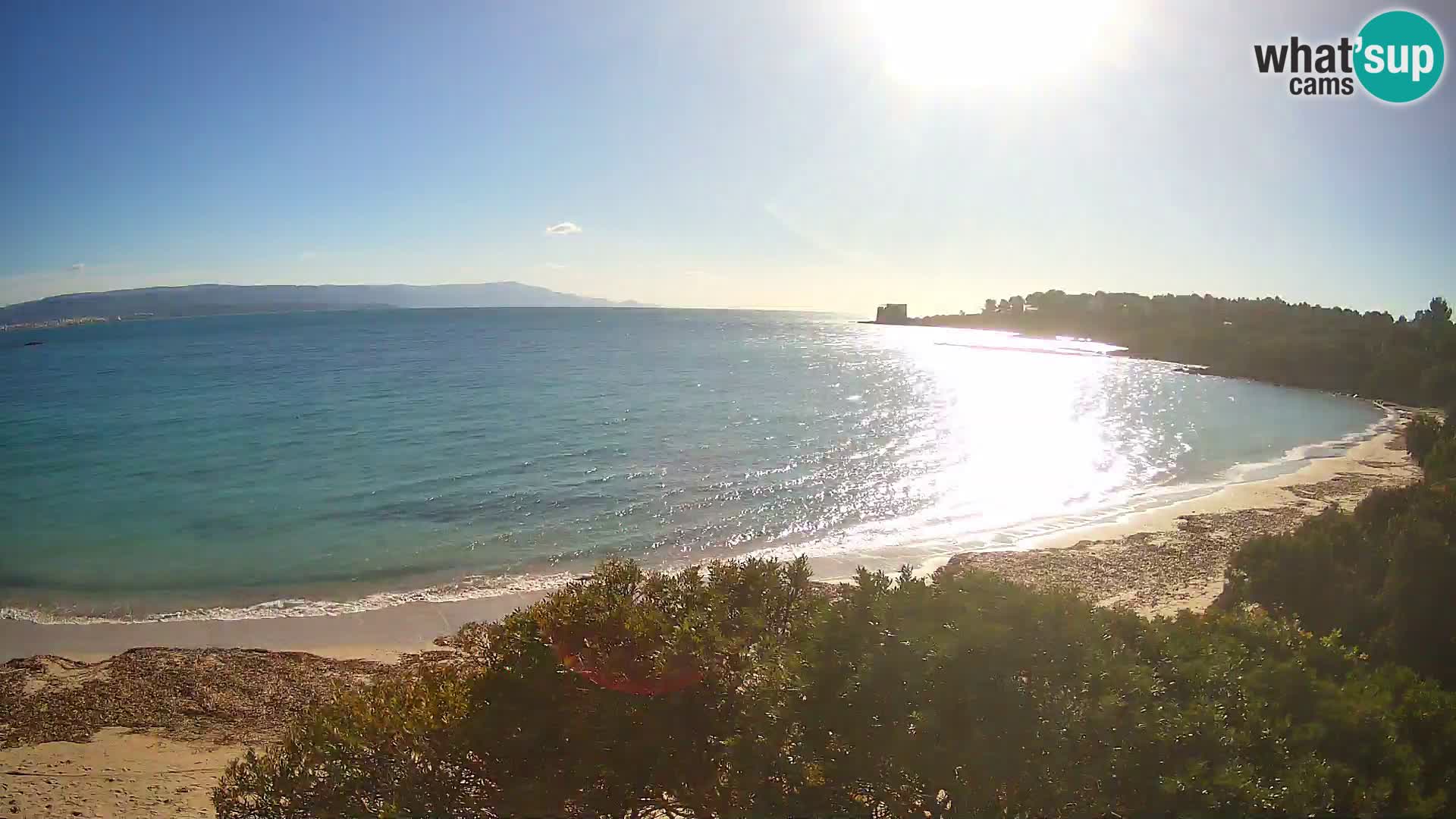 Webcam spiaggia Lazzaretto | Alghero | Sardegna