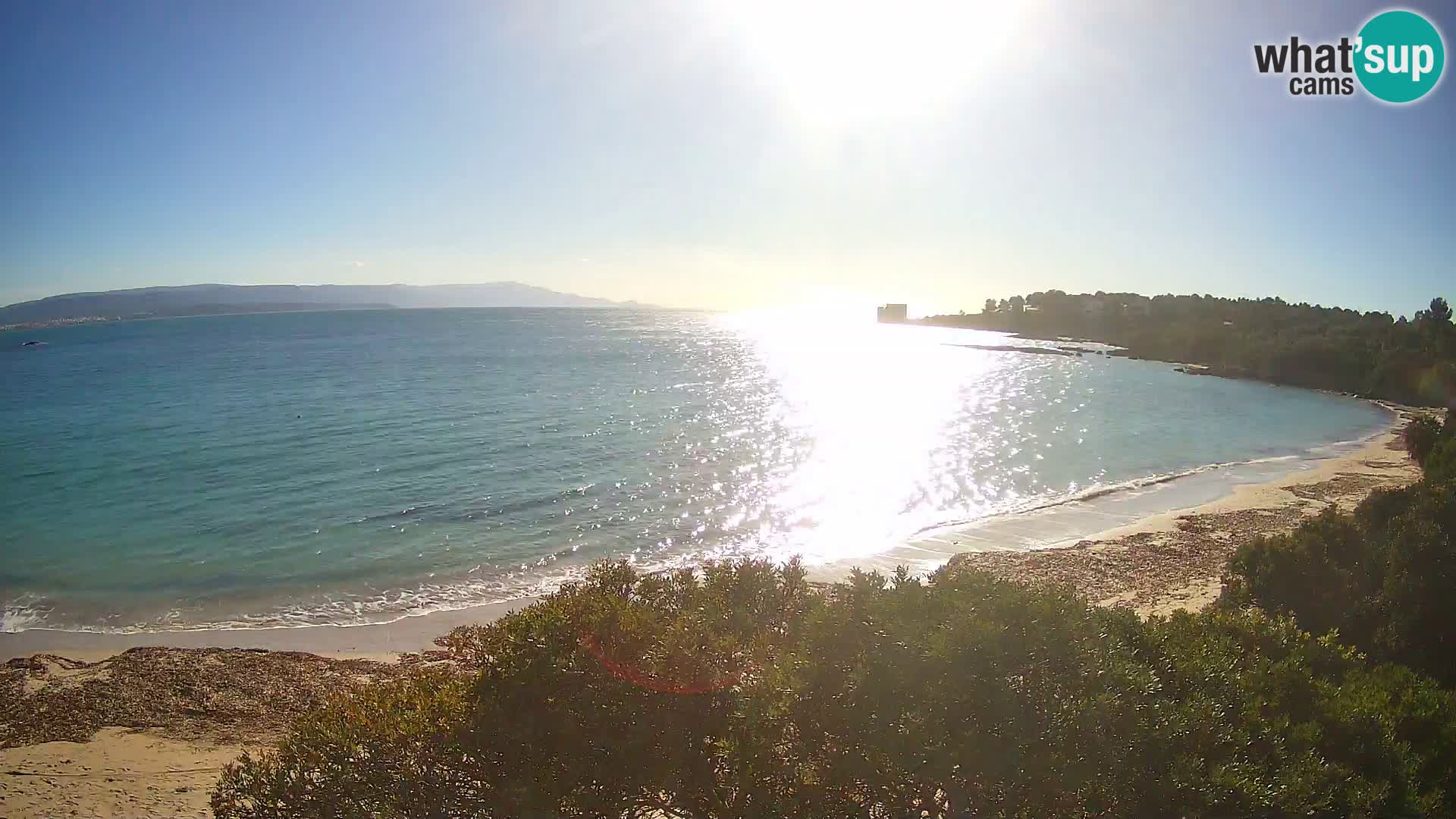 Webcam spiaggia Lazzaretto | Alghero | Sardegna