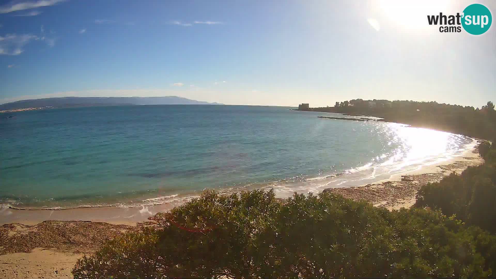 Webcam spiaggia Lazzaretto | Alghero | Sardegna