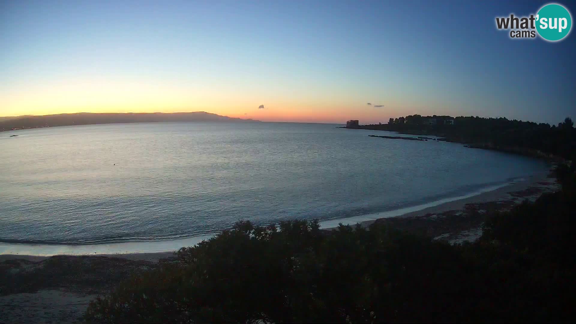 Plage Lazzaretto livecam | Alghero | Sardaigne