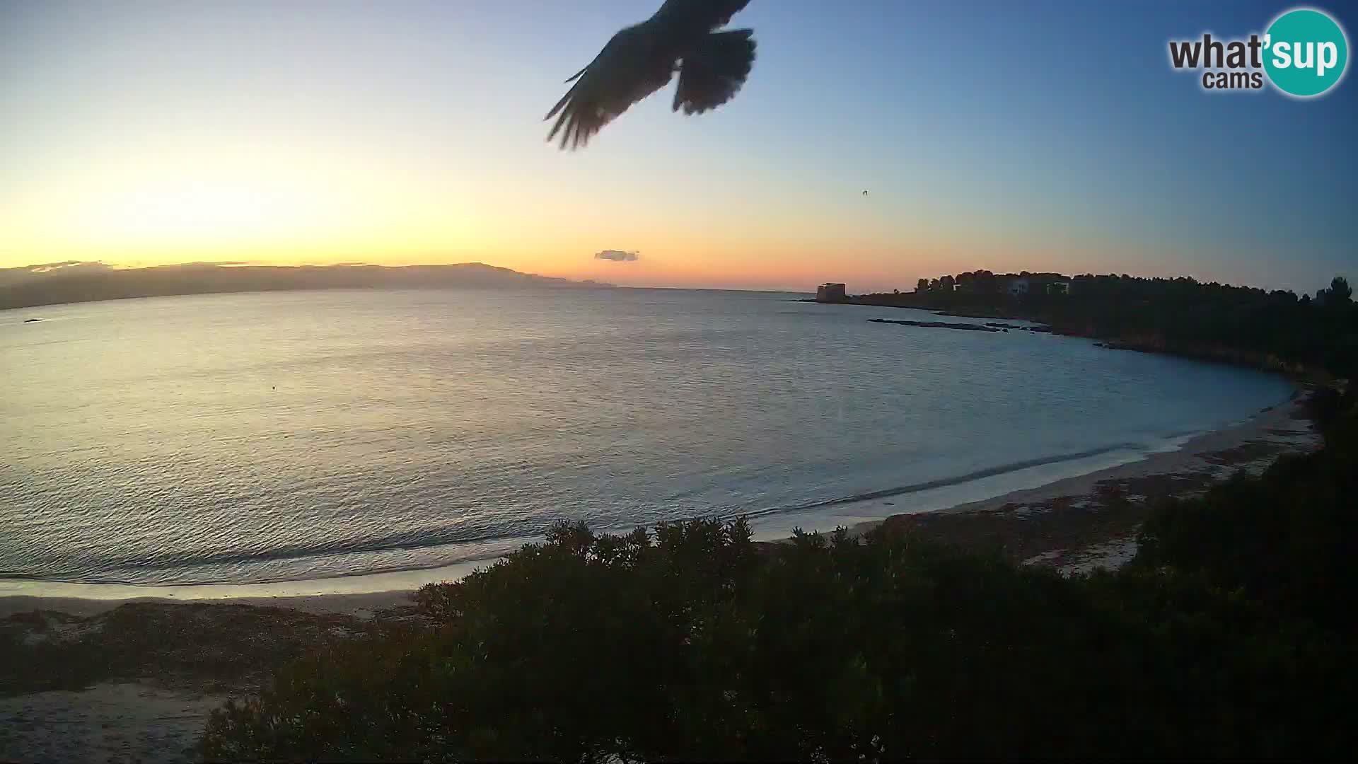 Webcam Lazzaretto Strand | Alghero | Sardinien