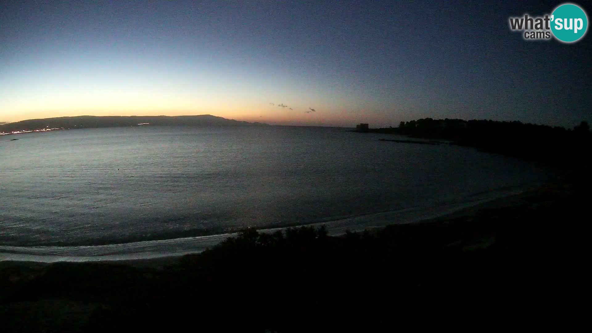 Webcam Lazzaretto beach | Alghero | Sardinia