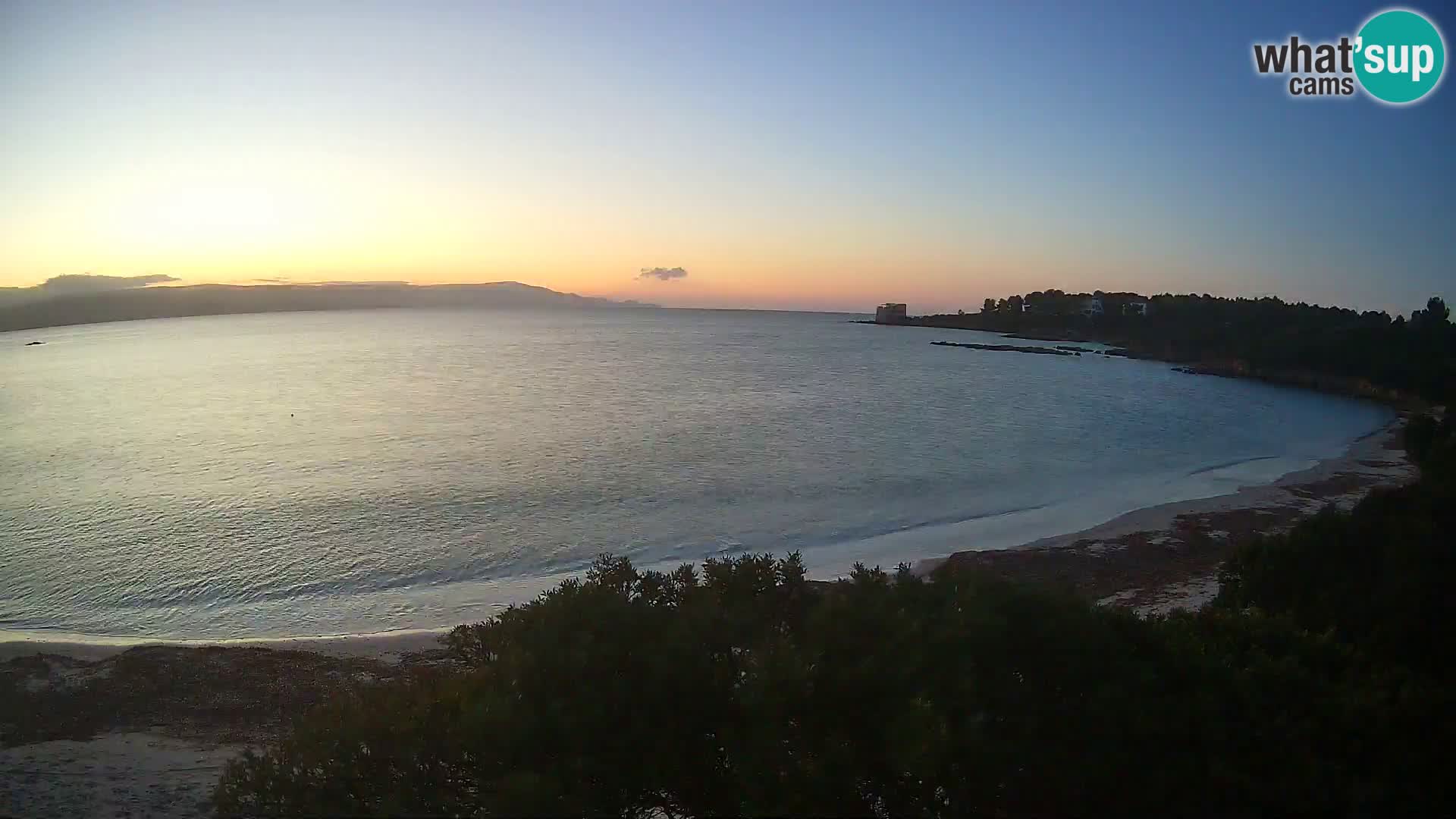 Plage Lazzaretto livecam | Alghero | Sardaigne