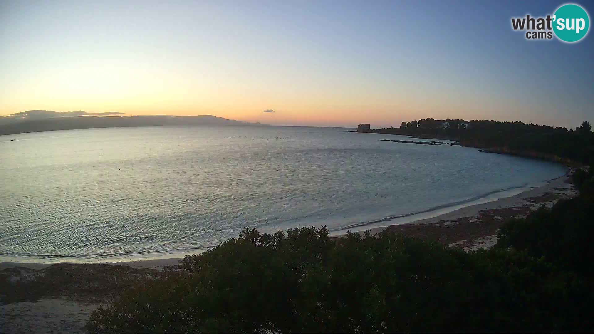 Plage Lazzaretto livecam | Alghero | Sardaigne