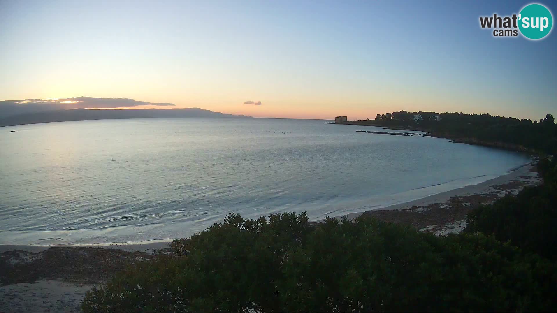 Webcam Lazzaretto Strand | Alghero | Sardinien