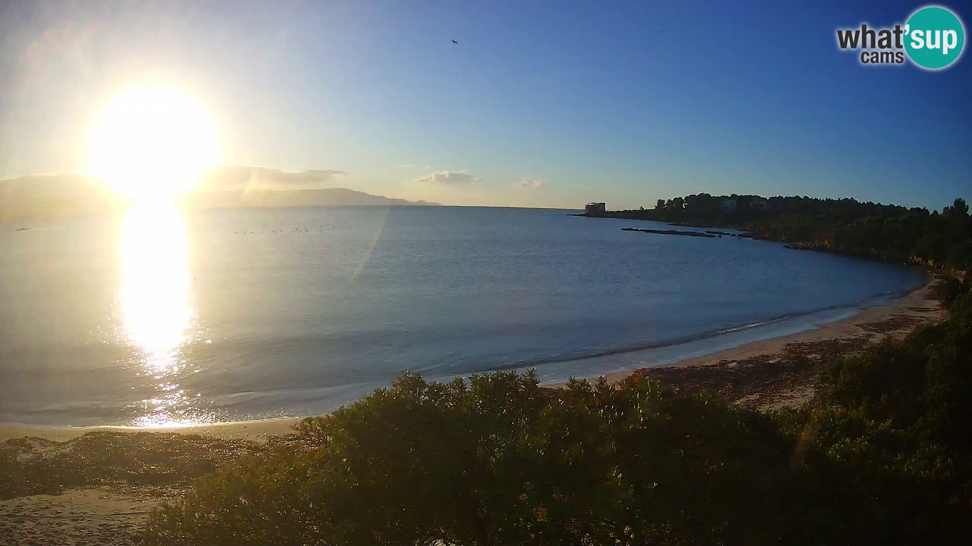 Plage Lazzaretto livecam | Alghero | Sardaigne