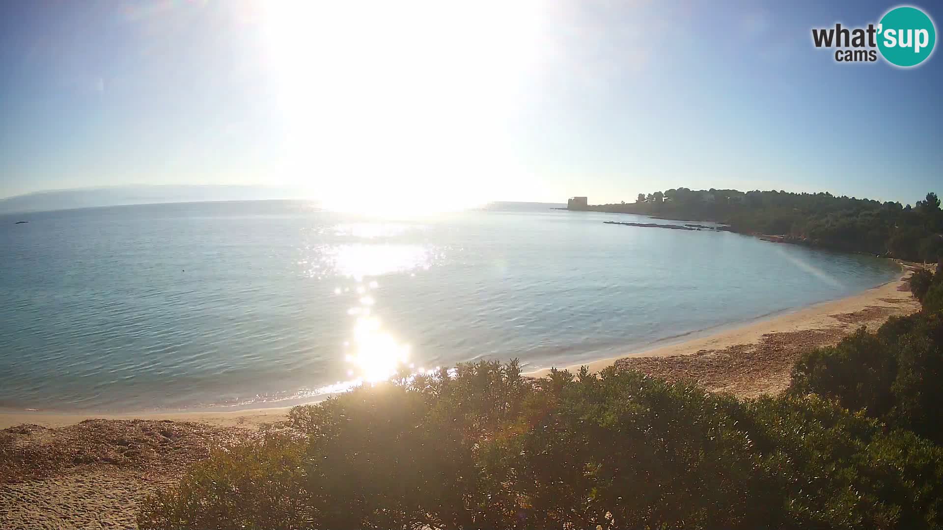 Kamera plaža Lazzaretto | Alghero | Sardinija