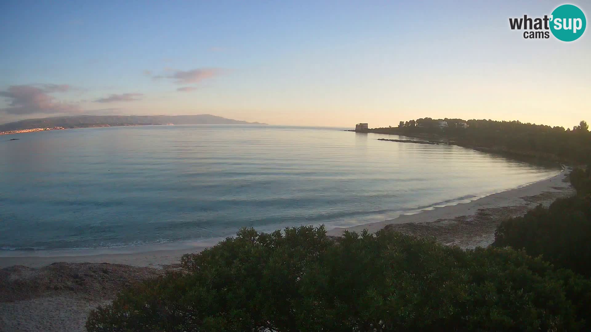 Webcam Lazzaretto Strand | Alghero | Sardinien