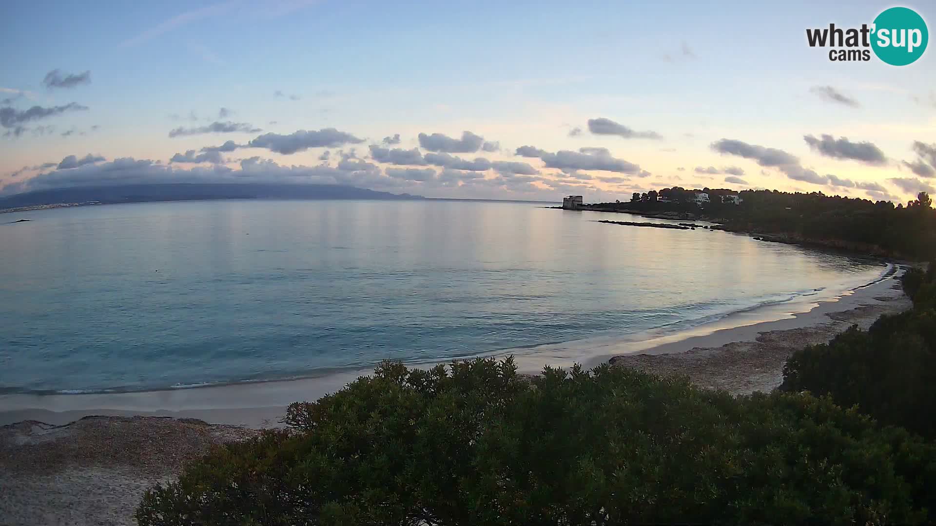 Plage Lazzaretto livecam | Alghero | Sardaigne