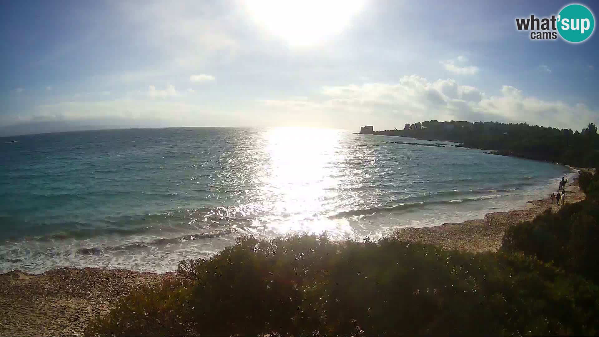 Webcam spiaggia Lazzaretto | Alghero | Sardegna