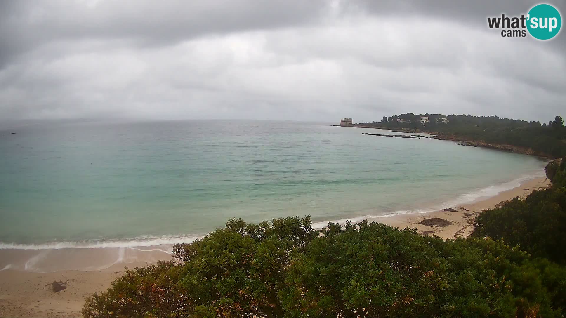 Webcam Lazzaretto Strand | Alghero | Sardinien