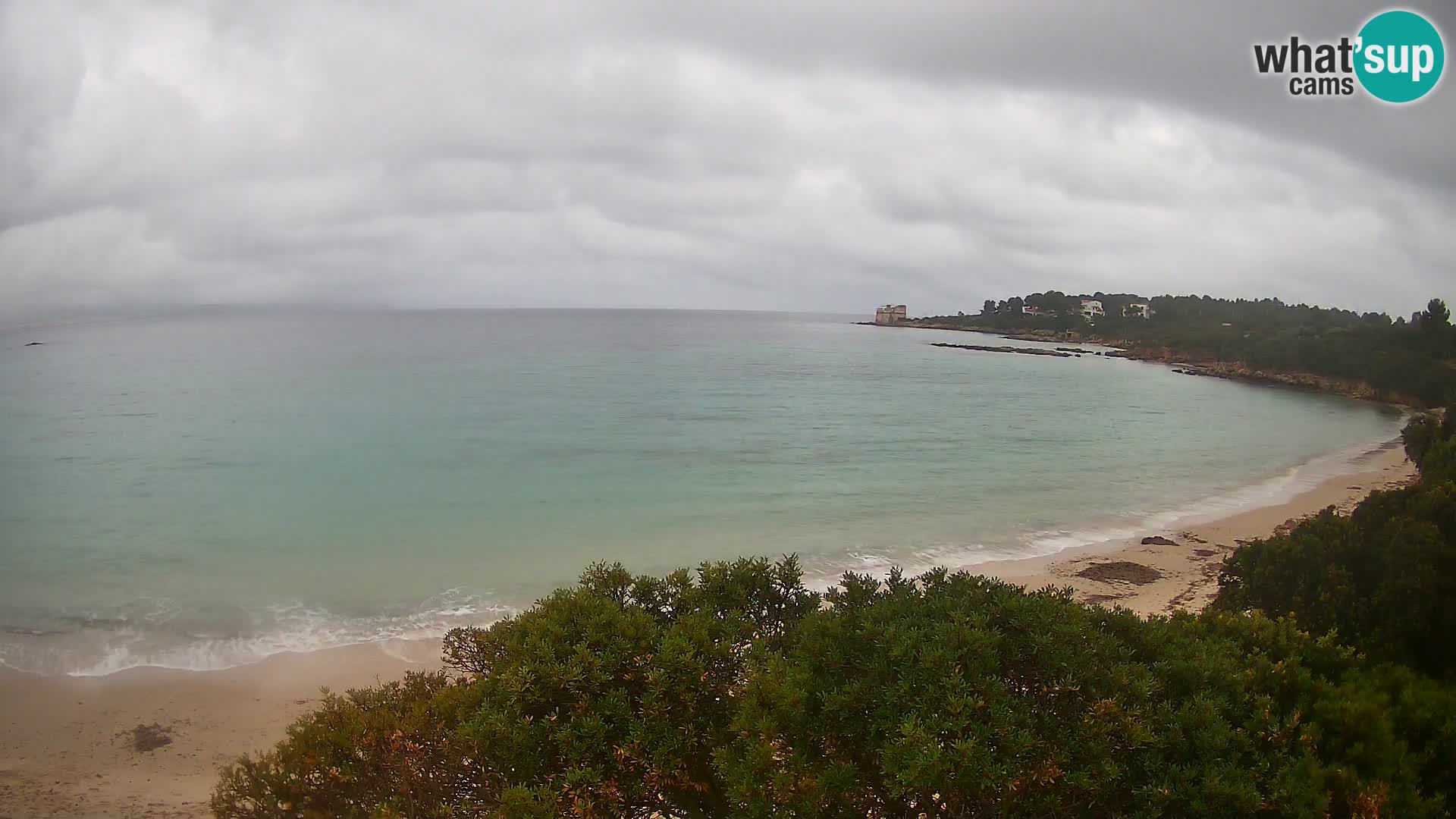 Webcam Lazzaretto Strand | Alghero | Sardinien