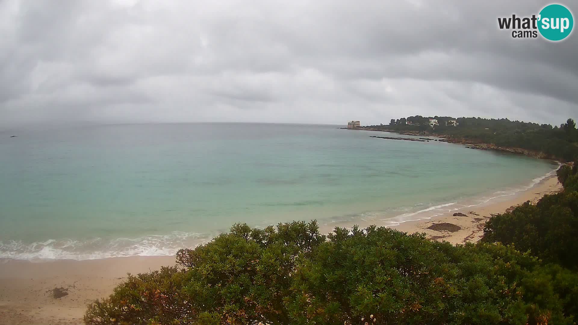 Kamera plaža Lazzaretto | Alghero | Sardinija