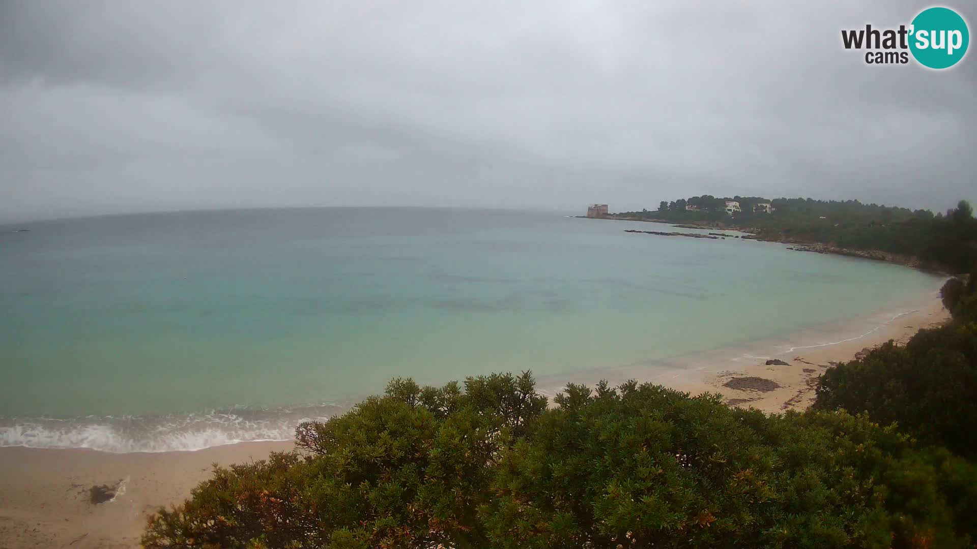 Webcam Lazzaretto beach | Alghero | Sardinia