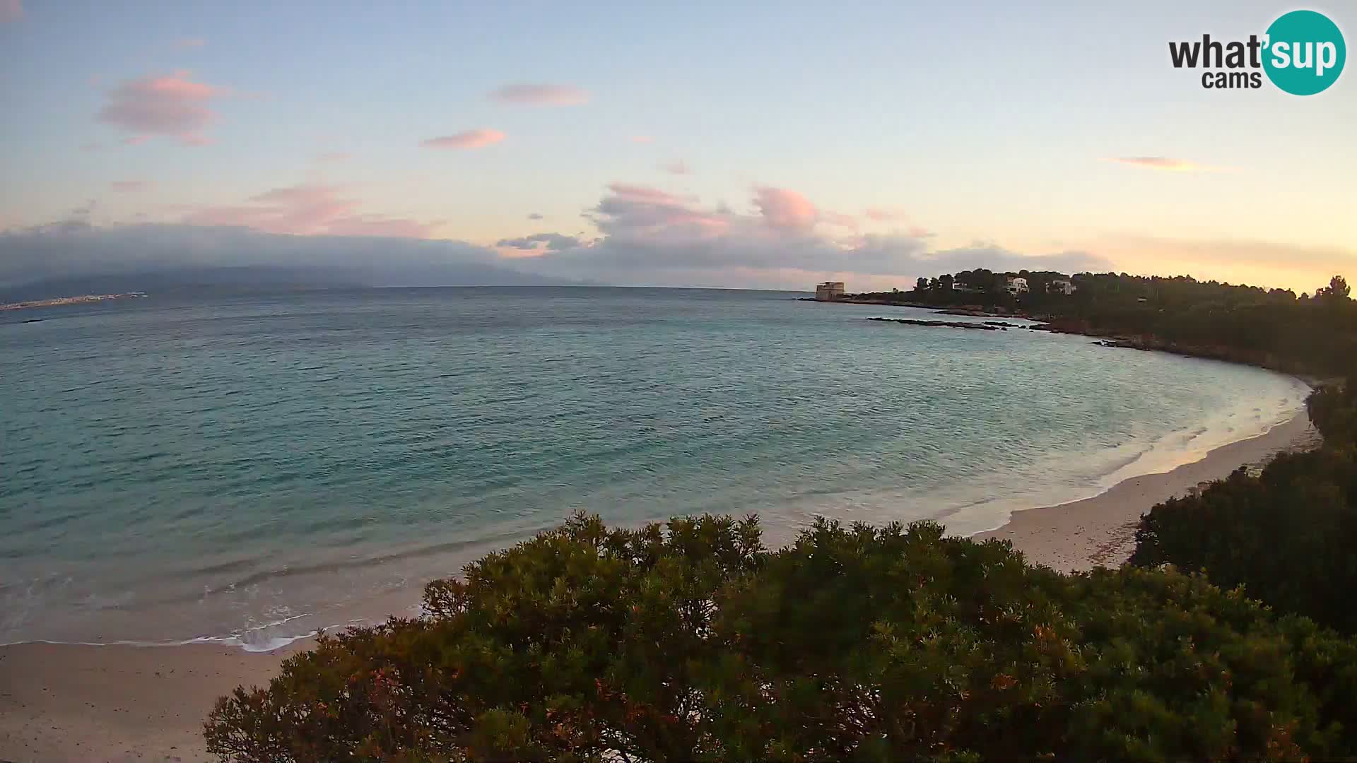 Webcam Lazzaretto beach | Alghero | Sardinia