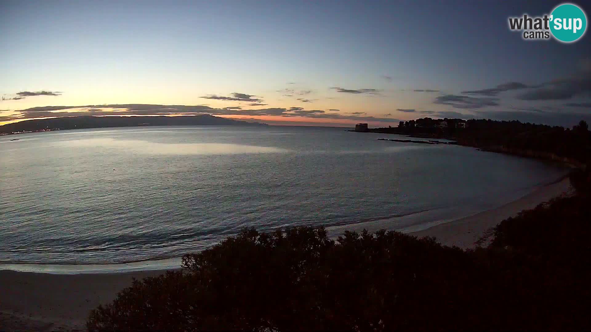 Webcam Lazzaretto beach | Alghero | Sardinia