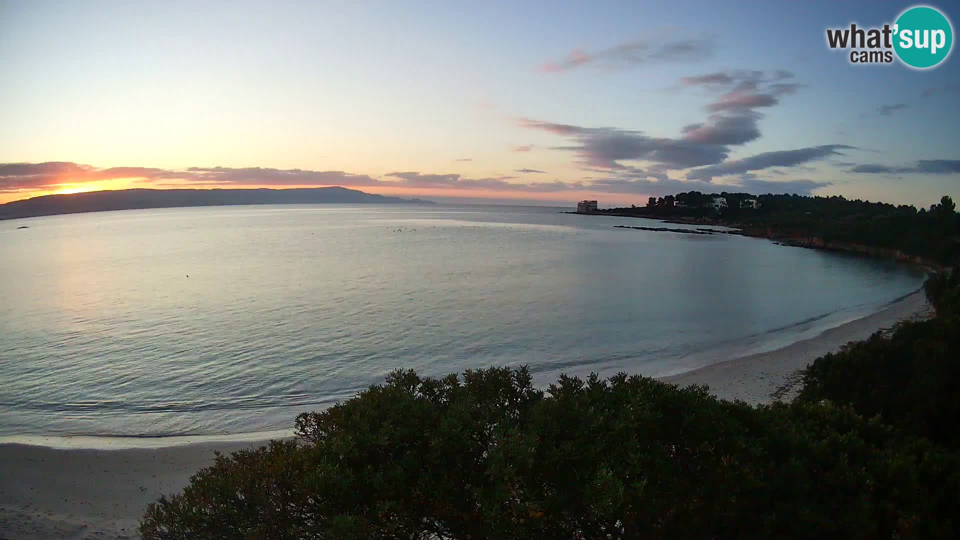 Webcam Lazzaretto beach | Alghero | Sardinia