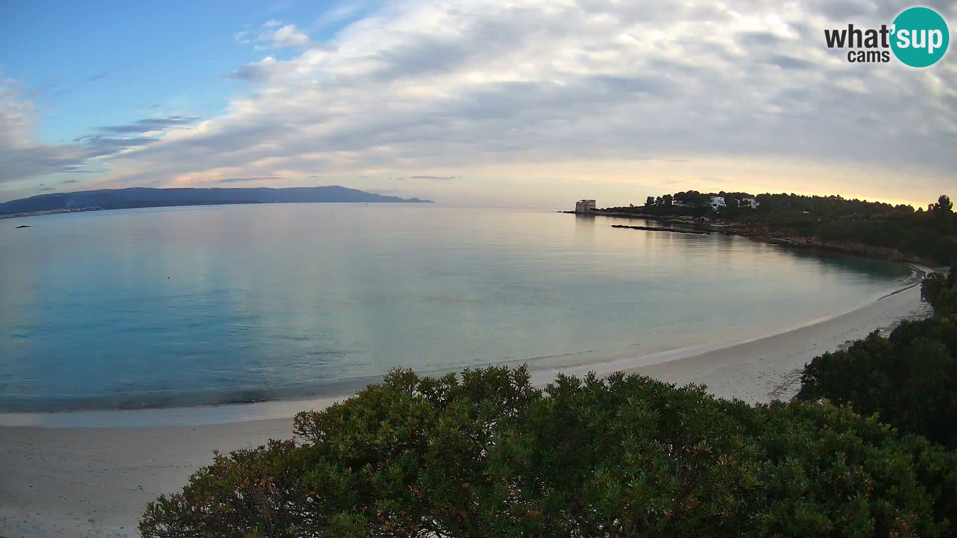 Webcam Lazzaretto beach | Alghero | Sardinia