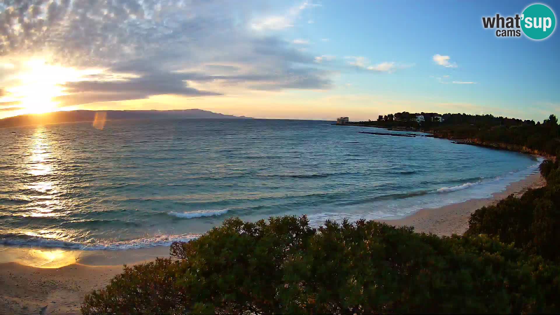 Webcam Lazzaretto Strand | Alghero | Sardinien