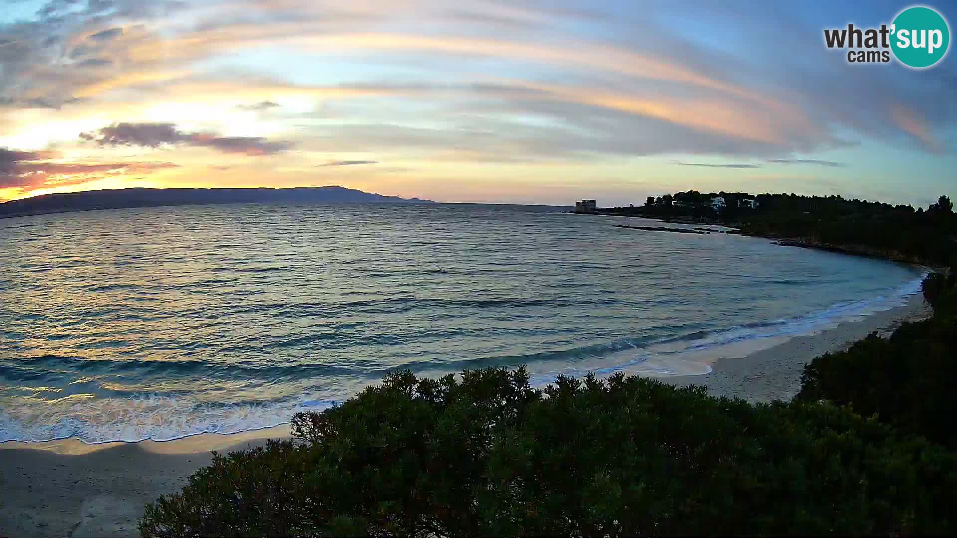 Plage Lazzaretto livecam | Alghero | Sardaigne