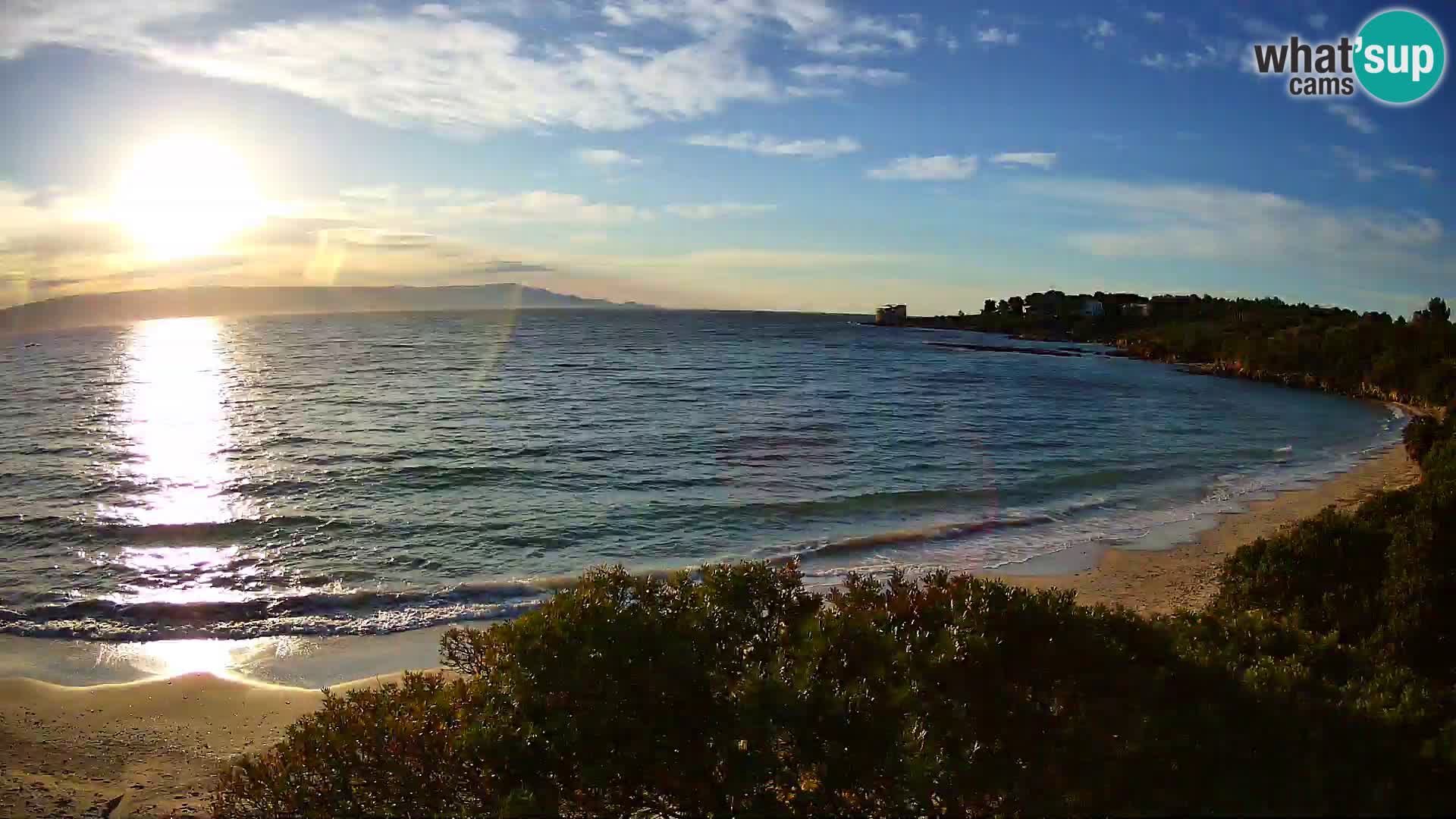 Kamera plaža Lazzaretto | Alghero | Sardinija