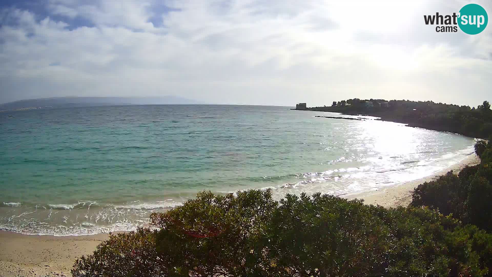 Webcam spiaggia Lazzaretto | Alghero | Sardegna