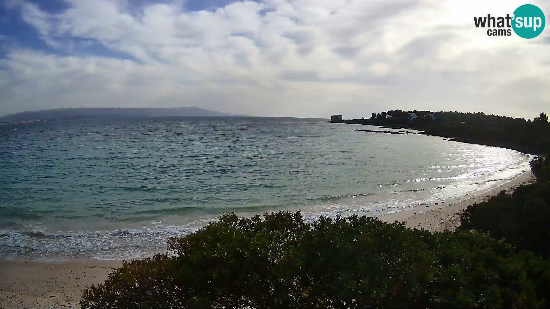 Webcam spiaggia Lazzaretto | Alghero | Sardegna