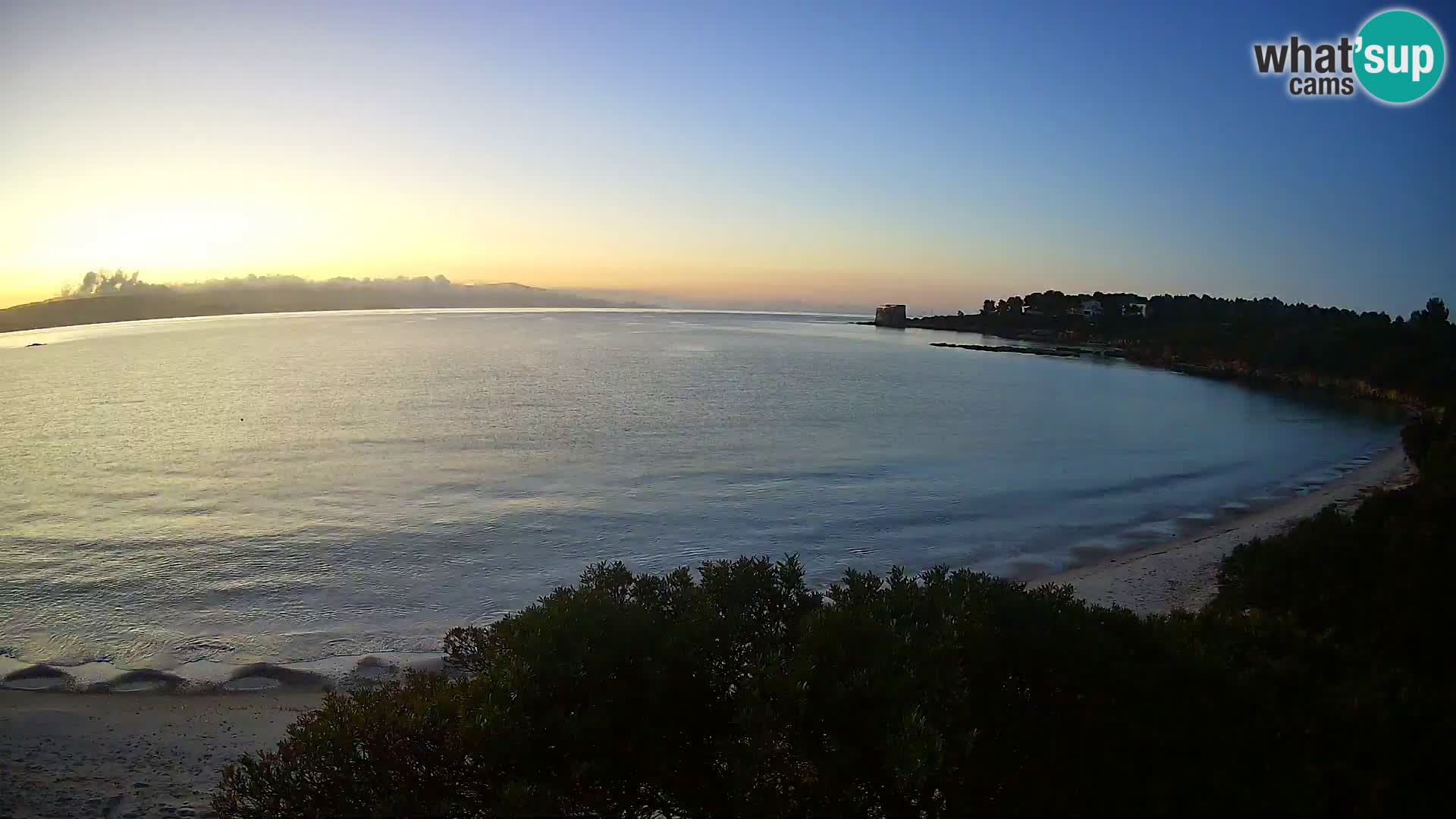 Kamera plaža Lazzaretto | Alghero | Sardinija