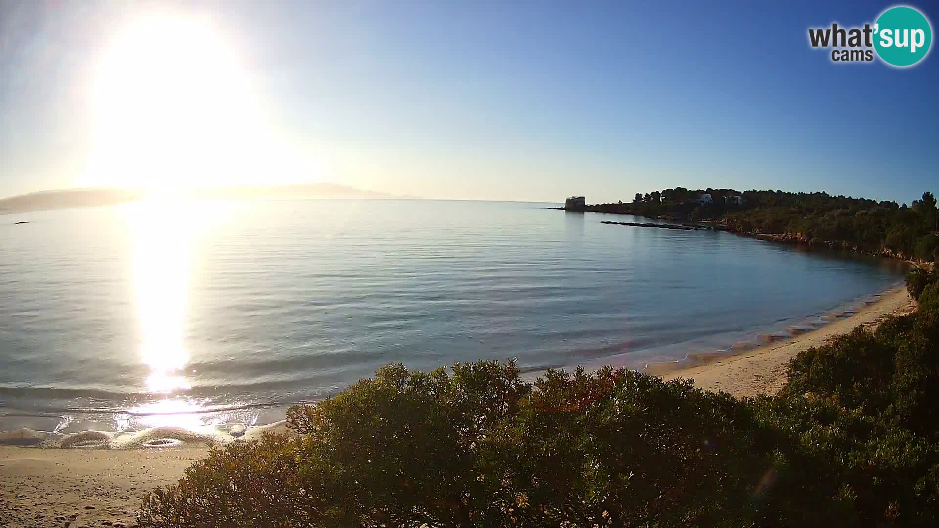 Webcam spiaggia Lazzaretto | Alghero | Sardegna