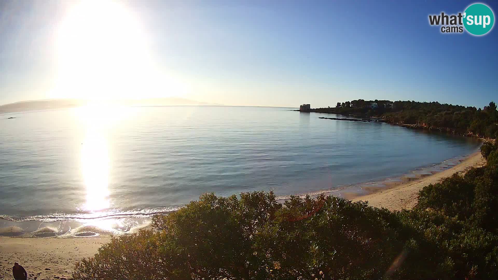 Webcam spiaggia Lazzaretto | Alghero | Sardegna