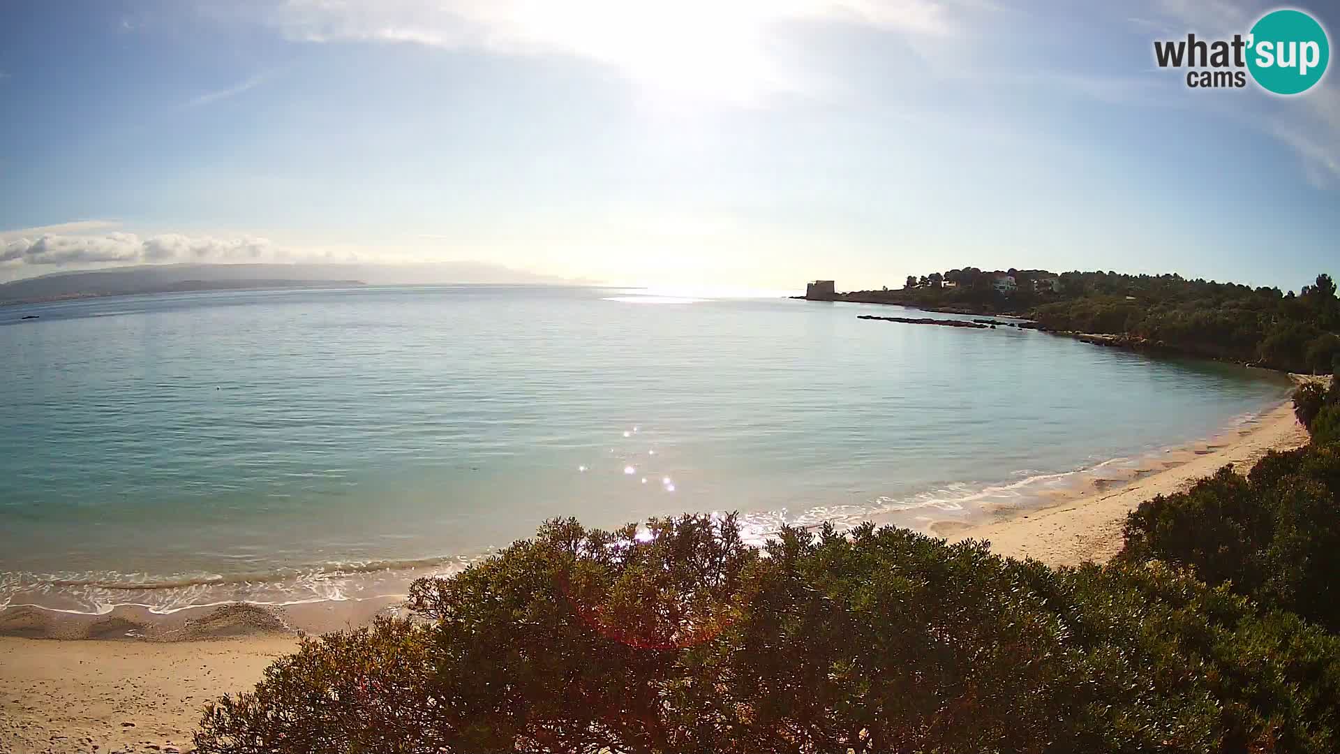 Webcam Lazzaretto Strand | Alghero | Sardinien