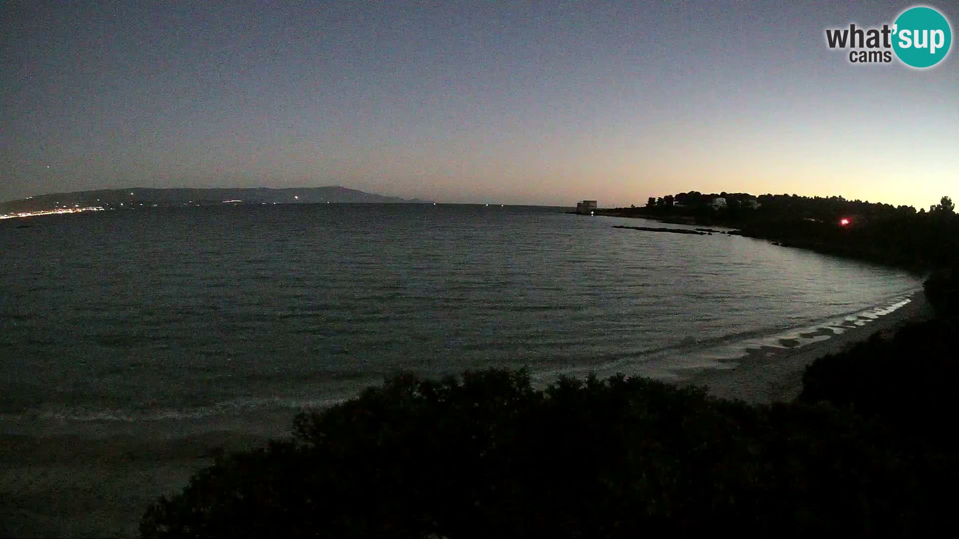 Kamera plaža Lazzaretto | Alghero | Sardinija